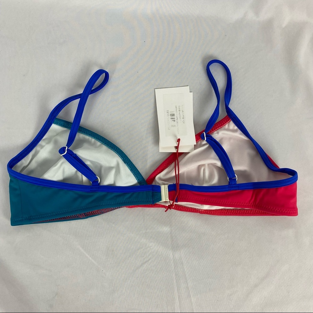 Solid & Striped The Brigitte Triangle Top In Gren… - image 5